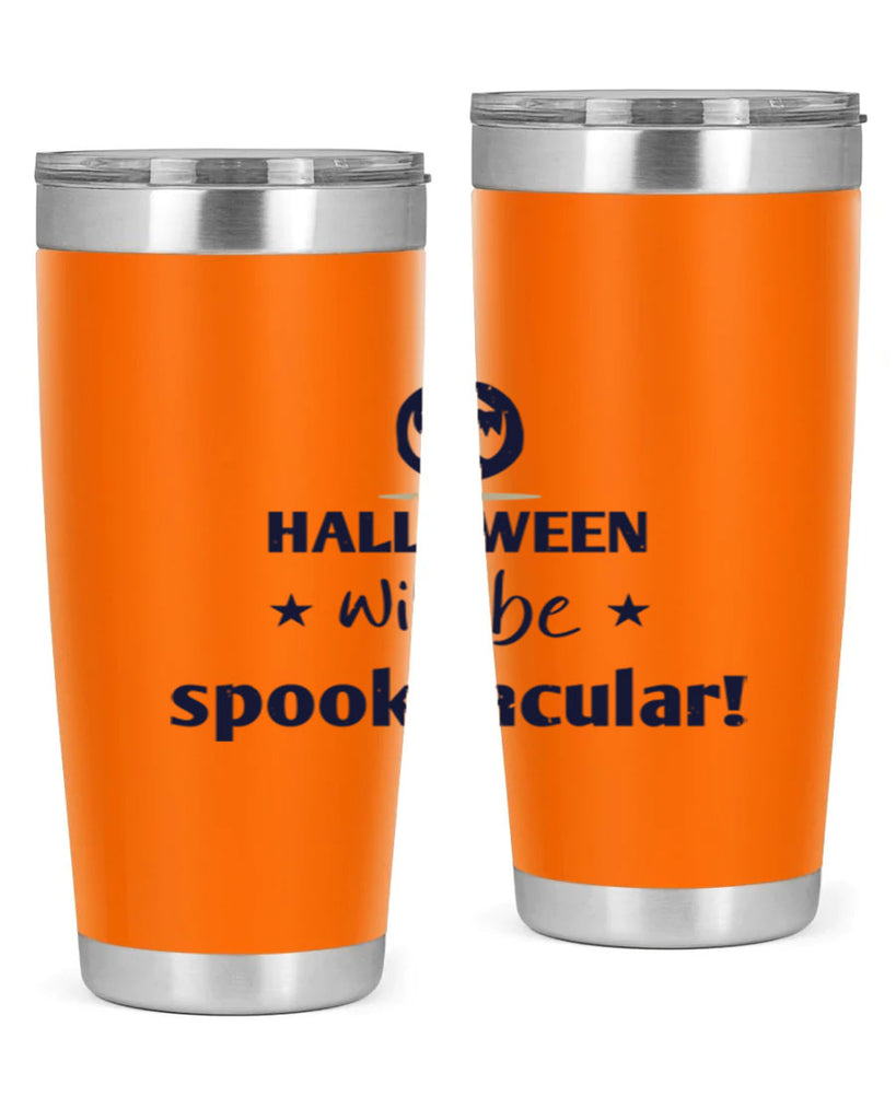 halloween will be spooktacular 156#- halloween- Tumbler