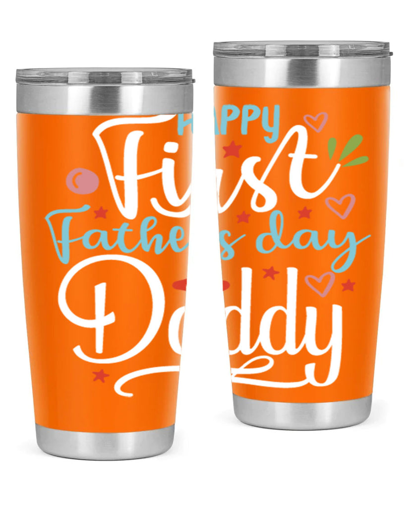 happy first fathers day daddy 89#- fathers day- Tumbler