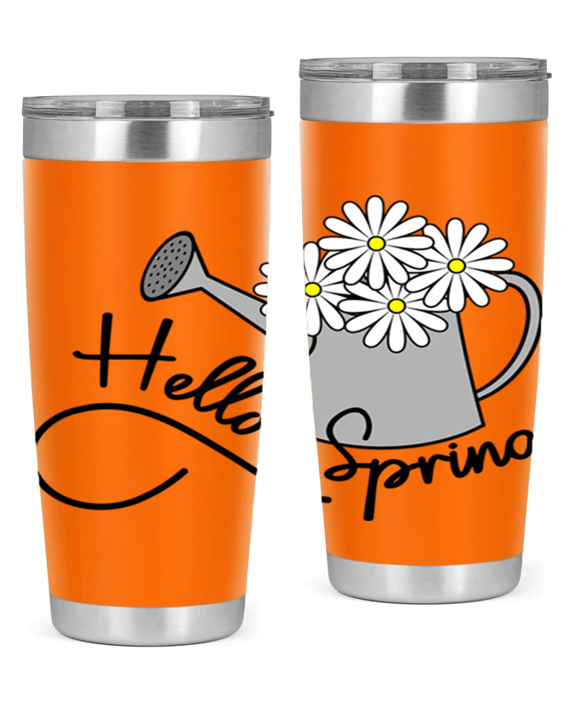 hello spring watering can208#- spring- Tumbler