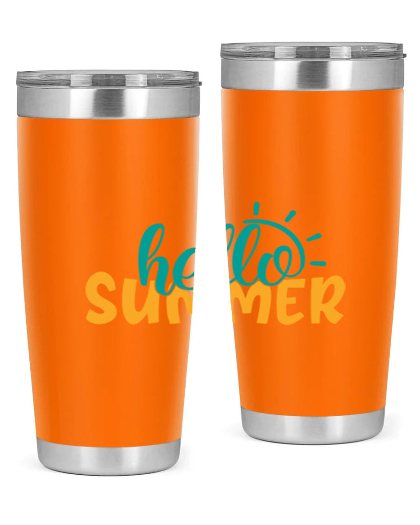 hello summer Style 97#- summer- Tumbler