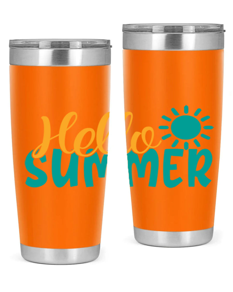 hello summer Style 98#- summer- Tumbler