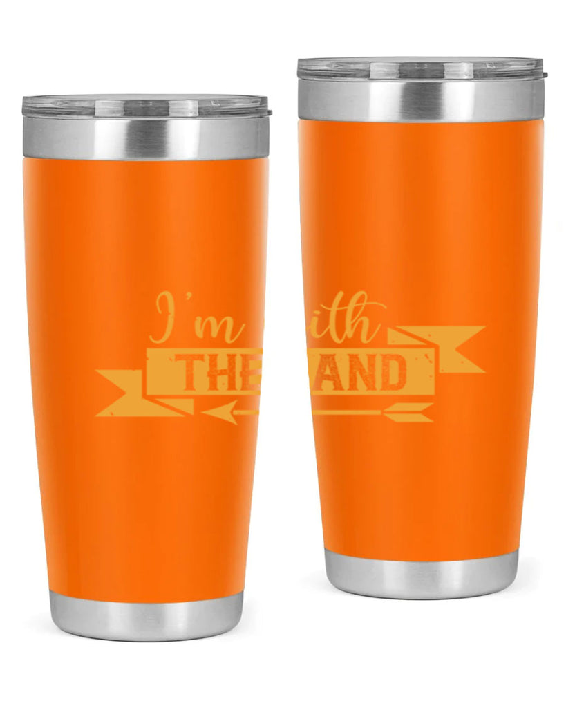 i’m with the band 58#- mardi gras- Tumbler