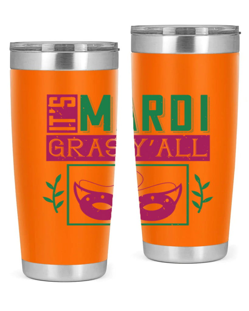 it’s mardi gras y’all 60#- mardi gras- Tumbler