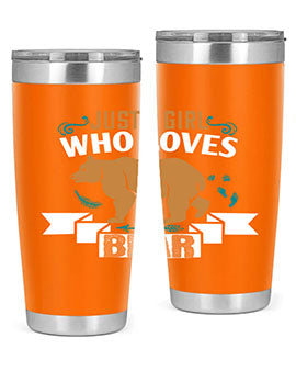 just a girl who loves bear 19#- Bears- Tumbler