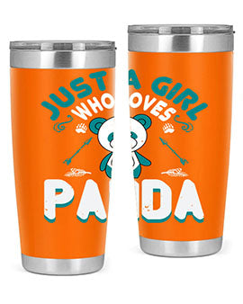 just a girl who loves panda 21#- Bears- Tumbler