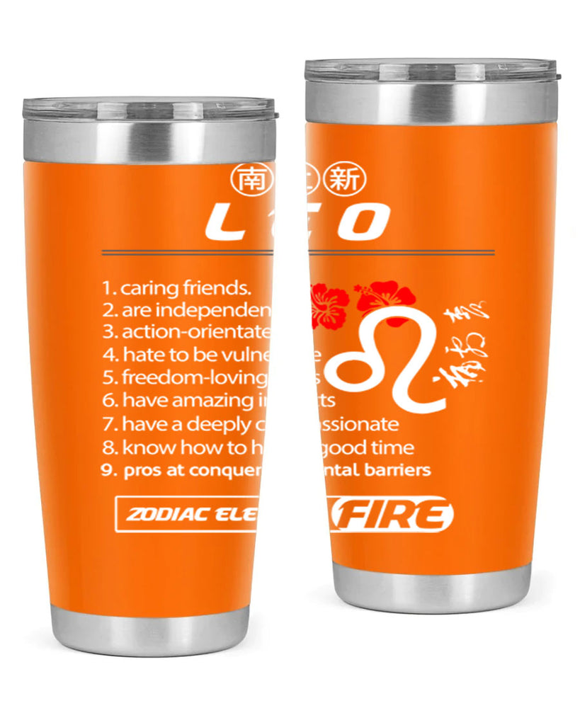 leo 307#- zodiac- Tumbler