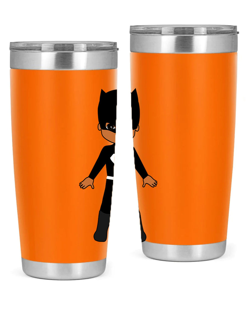 super kid 8#- black men - boys- tumbler