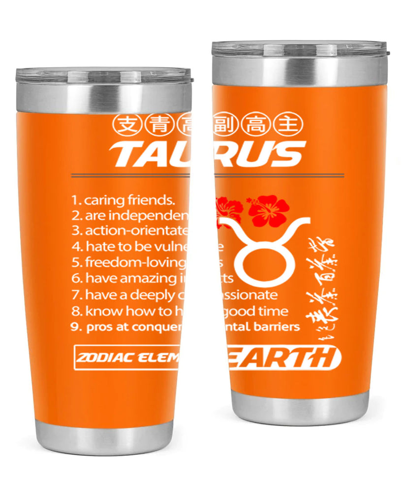 taurus 518#- zodiac- Tumbler