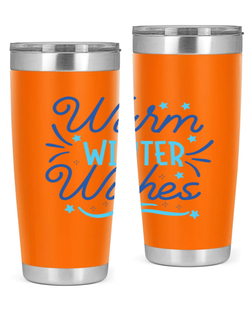 warm winter wishes 457#- winter- Tumbler