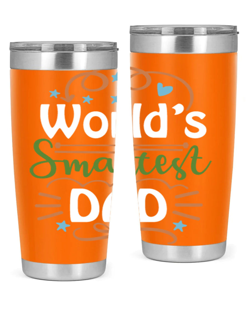world’s smartest dad 2#- fathers day- Tumbler