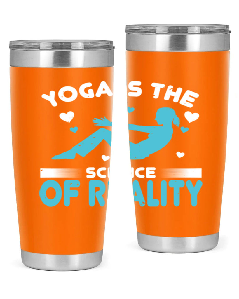 yoga is the science of reality 16#- yoga- Tumbler