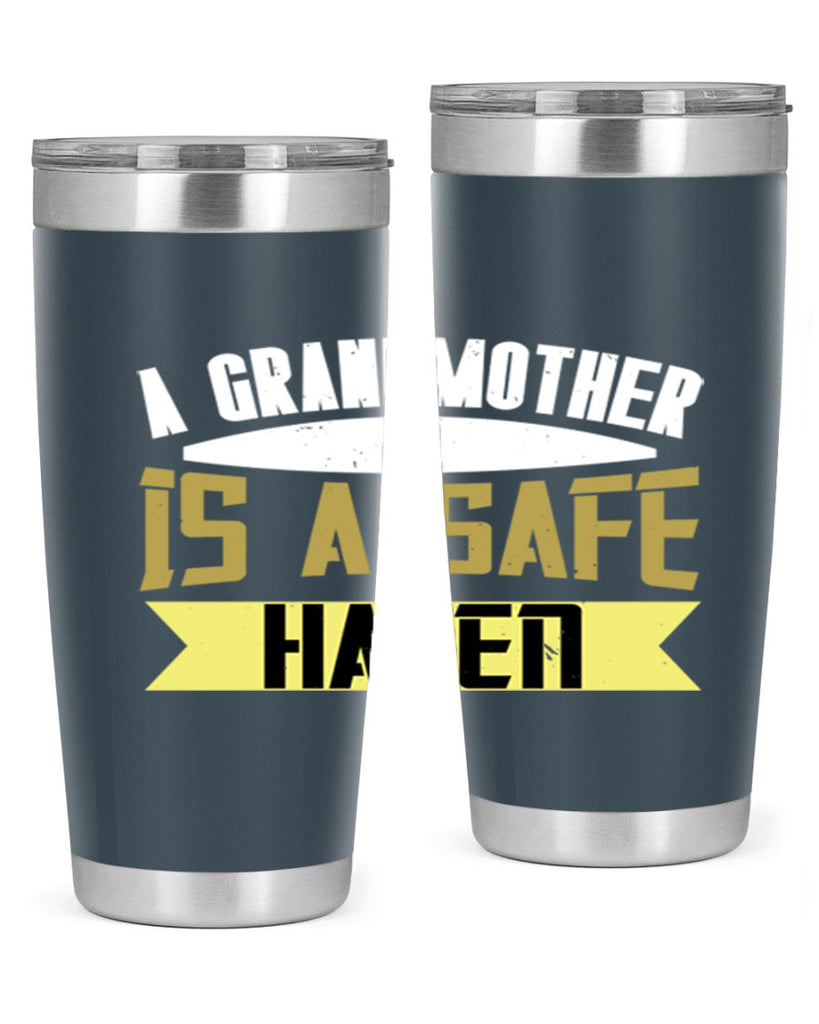 A Grandmother is a safe 41#- grandma - nana- Tumbler