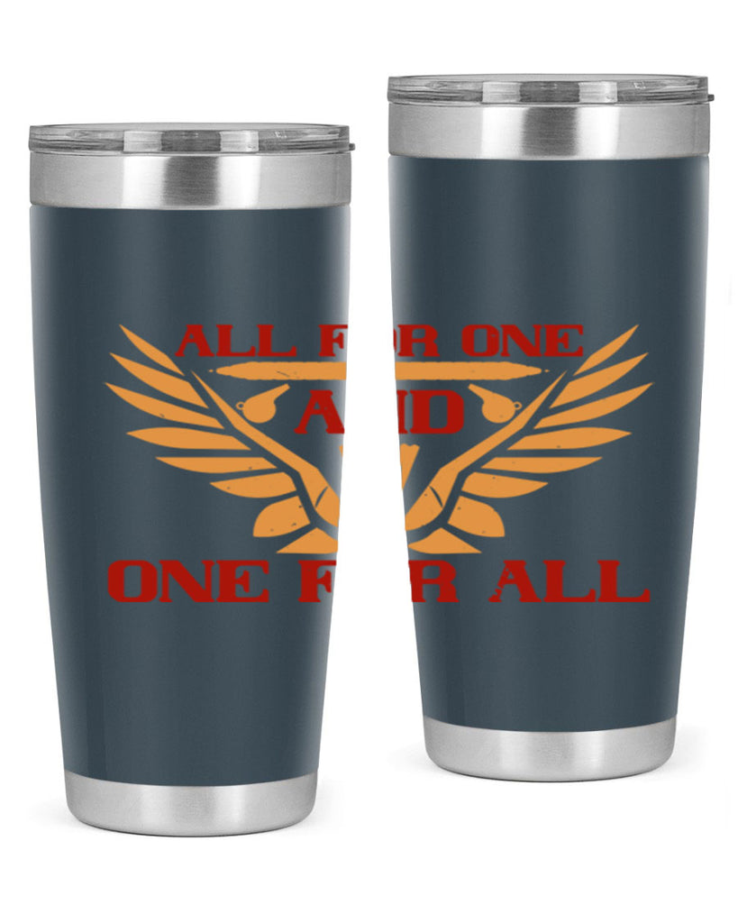 All for one and one for all 2360#- badminton- Tumbler