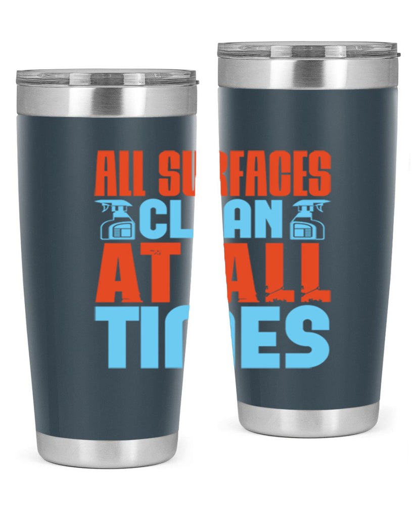 All surfaces clean at all times Style 2#- cleaner- tumbler