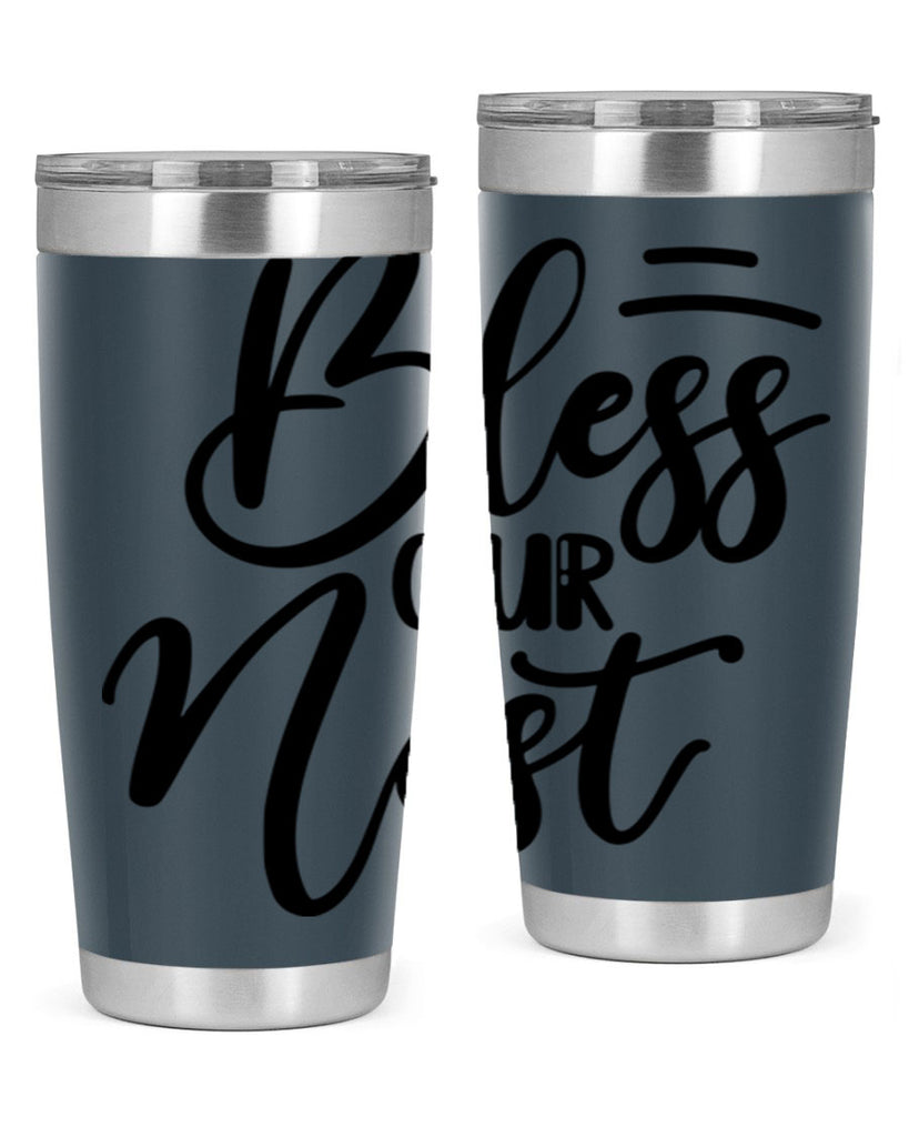 BLESS OUR NEST  69#- spring- Tumbler