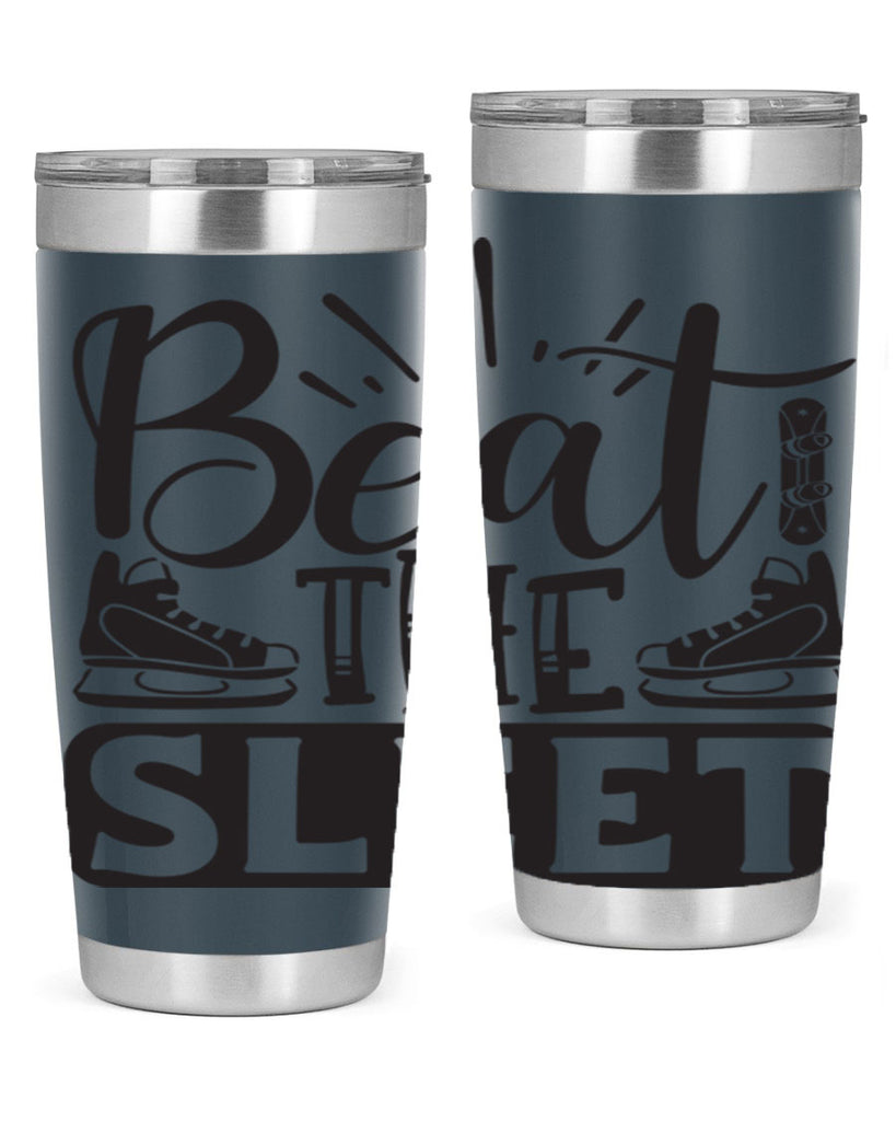 Beat the sleet 24#- winter- Tumbler