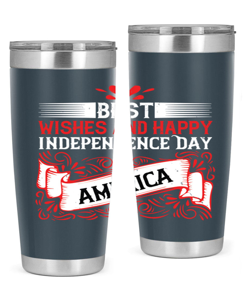 Best wishes and happy Independence Day america Style 86#- Fourt Of July- Tumbler