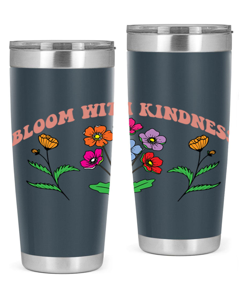 Bloom with Kindness  92#- spring- Tumbler