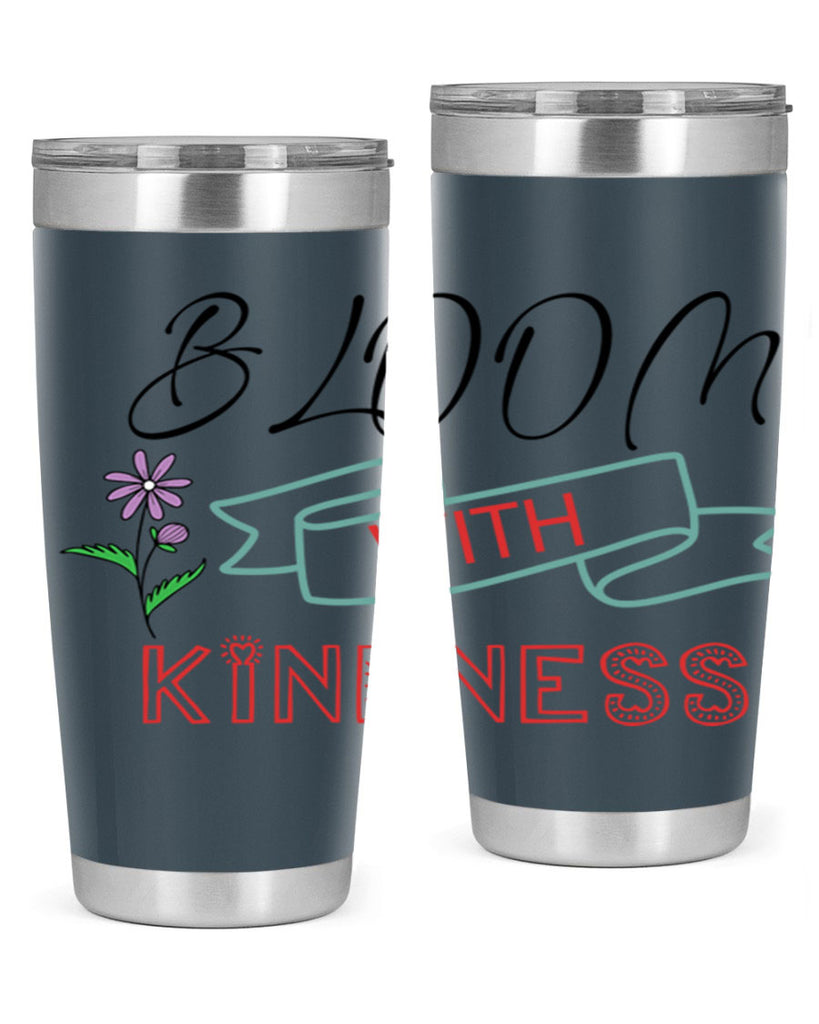 Bloom with kindness  91#- spring- Tumbler