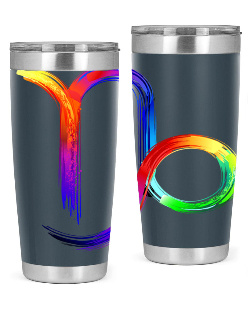 Capricorn 187#- zodiac- Tumbler