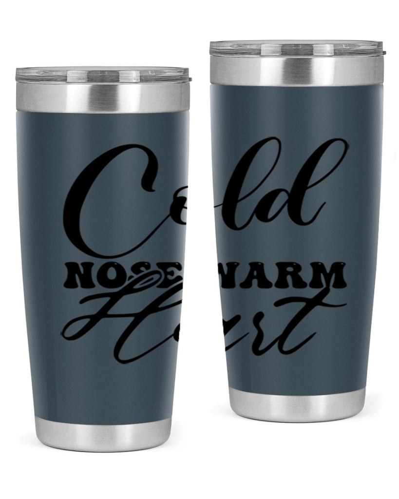 Cold nose warm heart 56#- winter- Tumbler