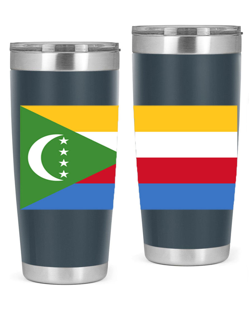 Comoros 160#- world flags- Tumbler