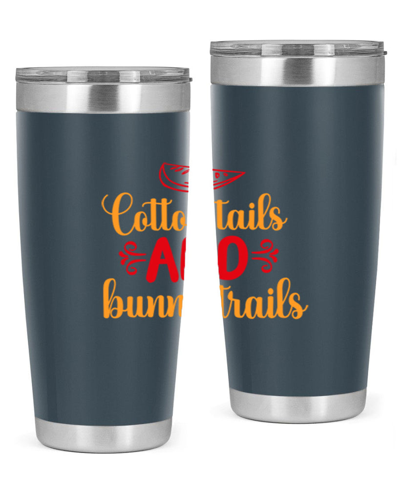 Cotton tails and bunny trails 111#- spring- Tumbler