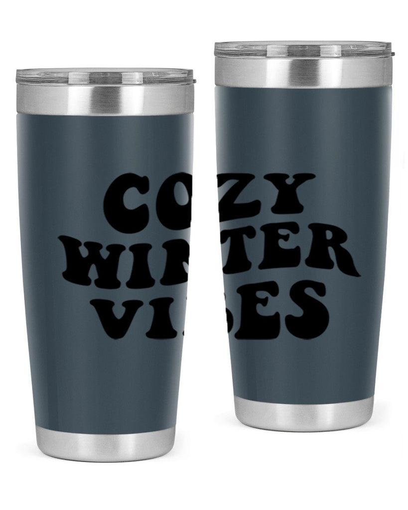 Cozy Winter Vibes 64#- winter- Tumbler