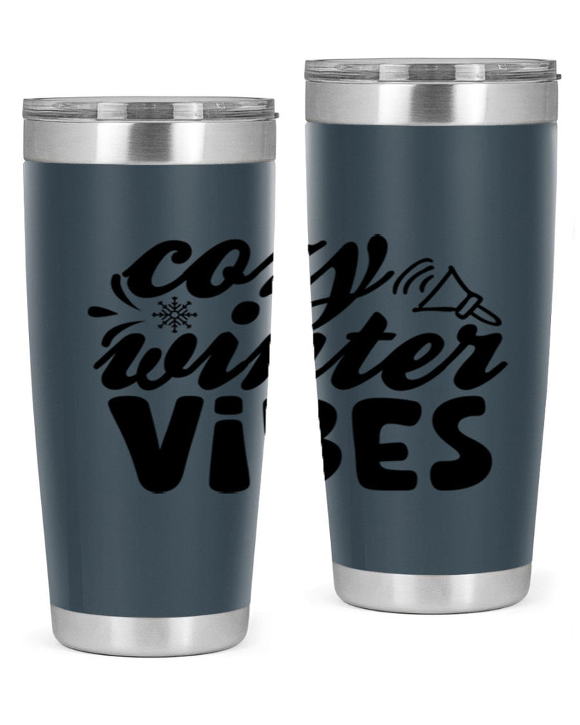 Cozy Winter Vibes 67#- winter- Tumbler