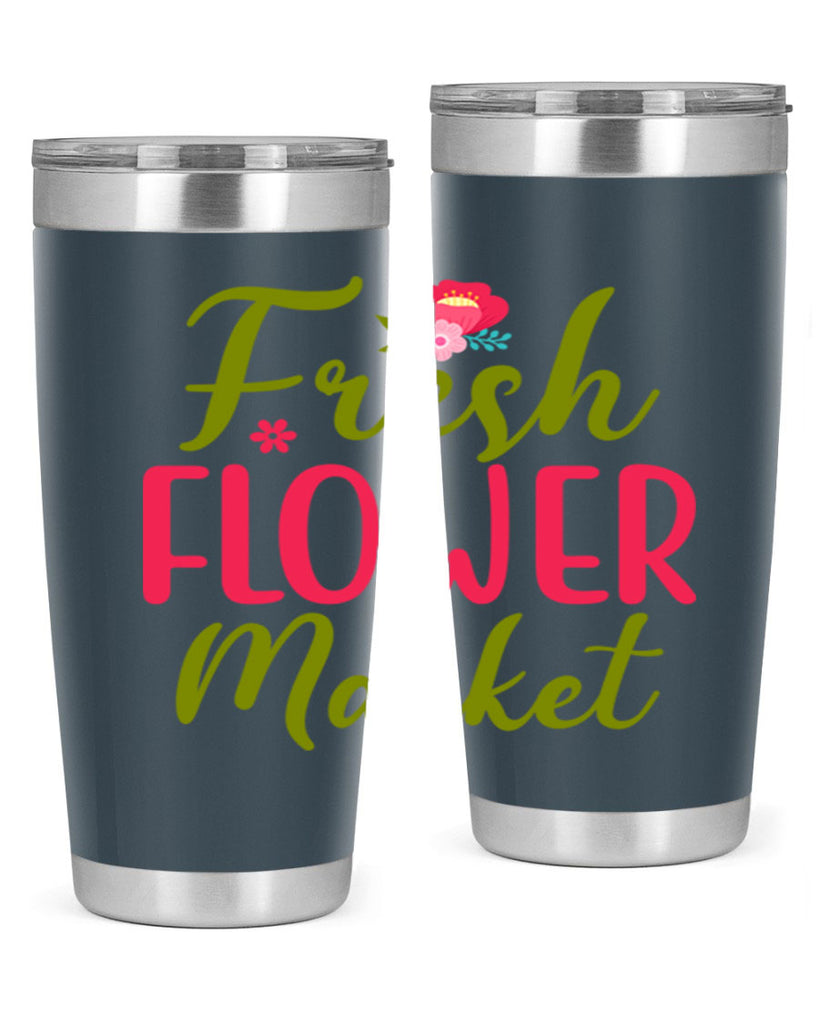 Fresh Flower Market 144#- spring- Tumbler