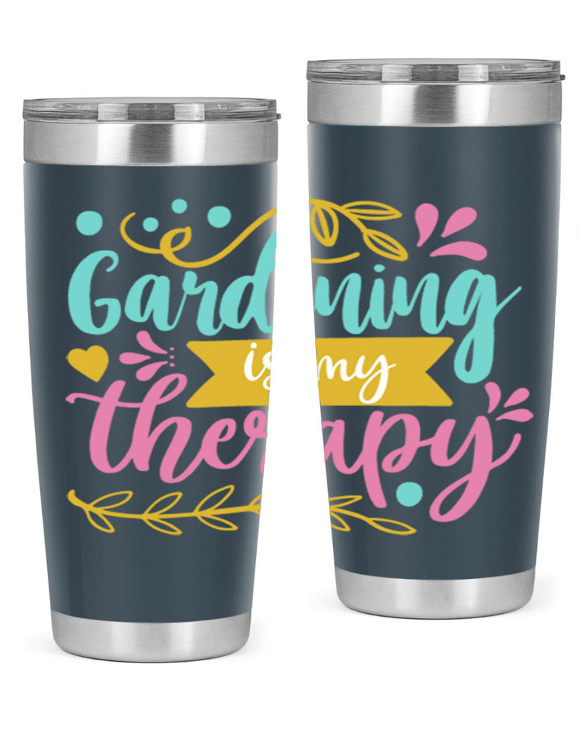 Gardening is my therapy Style 66#- summer- Tumbler