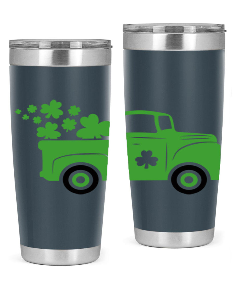 Green Truck Style 97#- St Patricks Day- Tumbler
