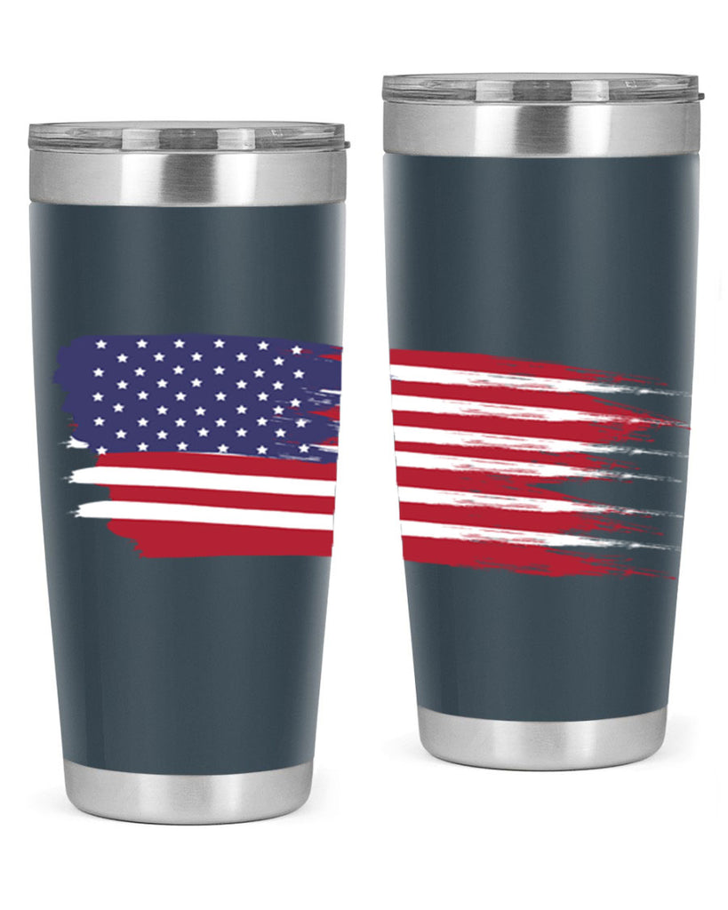 Grunge Flag 54#- Us Flags- Tumbler