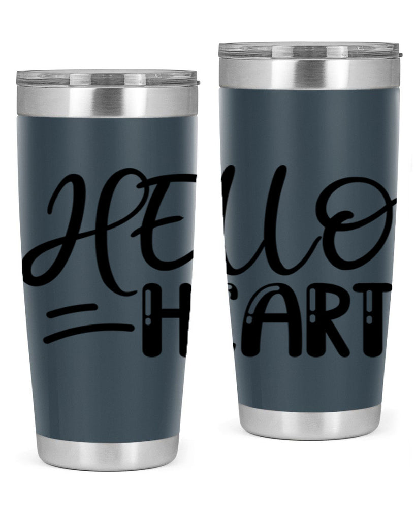 HELLO HEART  220#- spring- Tumbler