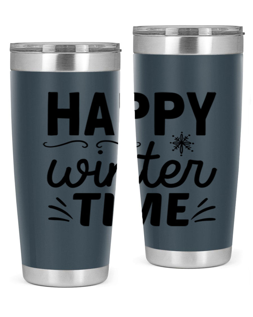 Happy Winter Time134#- winter- Tumbler