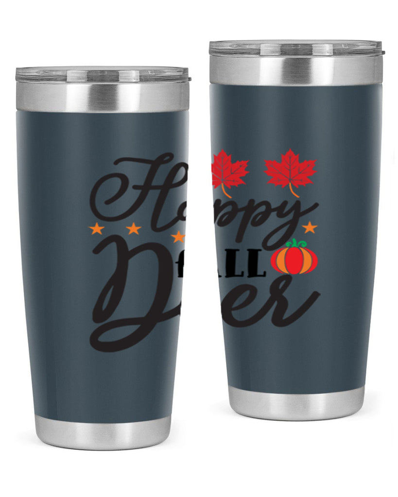 Happyfalldeer 254#- fall- Tumbler