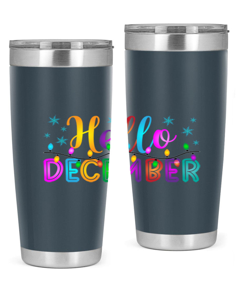 Hello December Winter 177#- winter- Tumbler