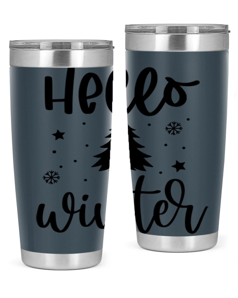 Hello Winter 162#- winter- Tumbler