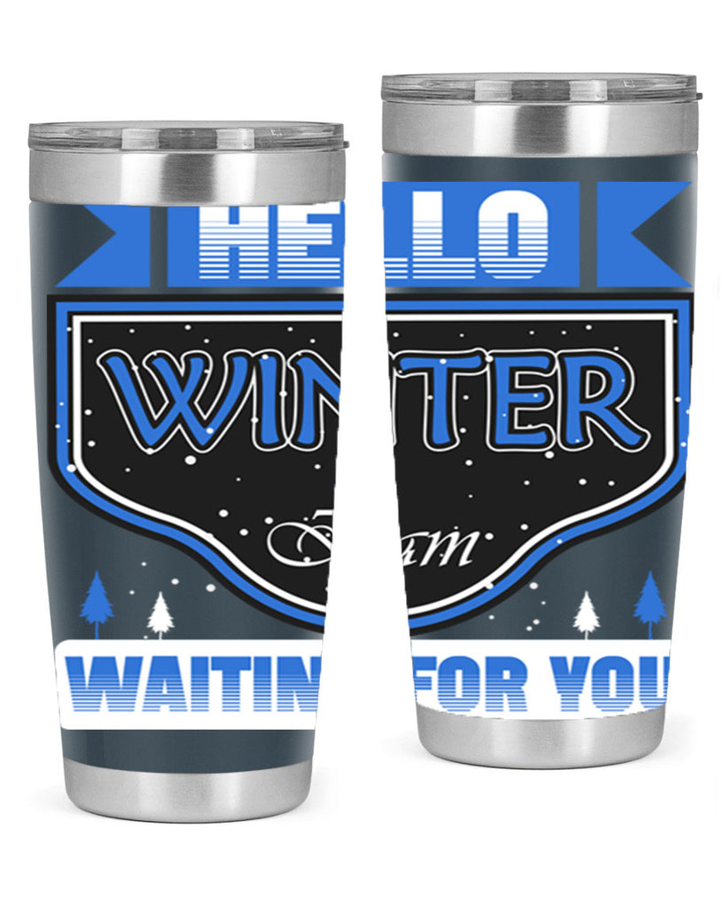 Hello Winter 164#- winter- Tumbler