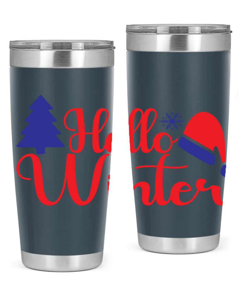 Hello Winter 179#- winter- Tumbler