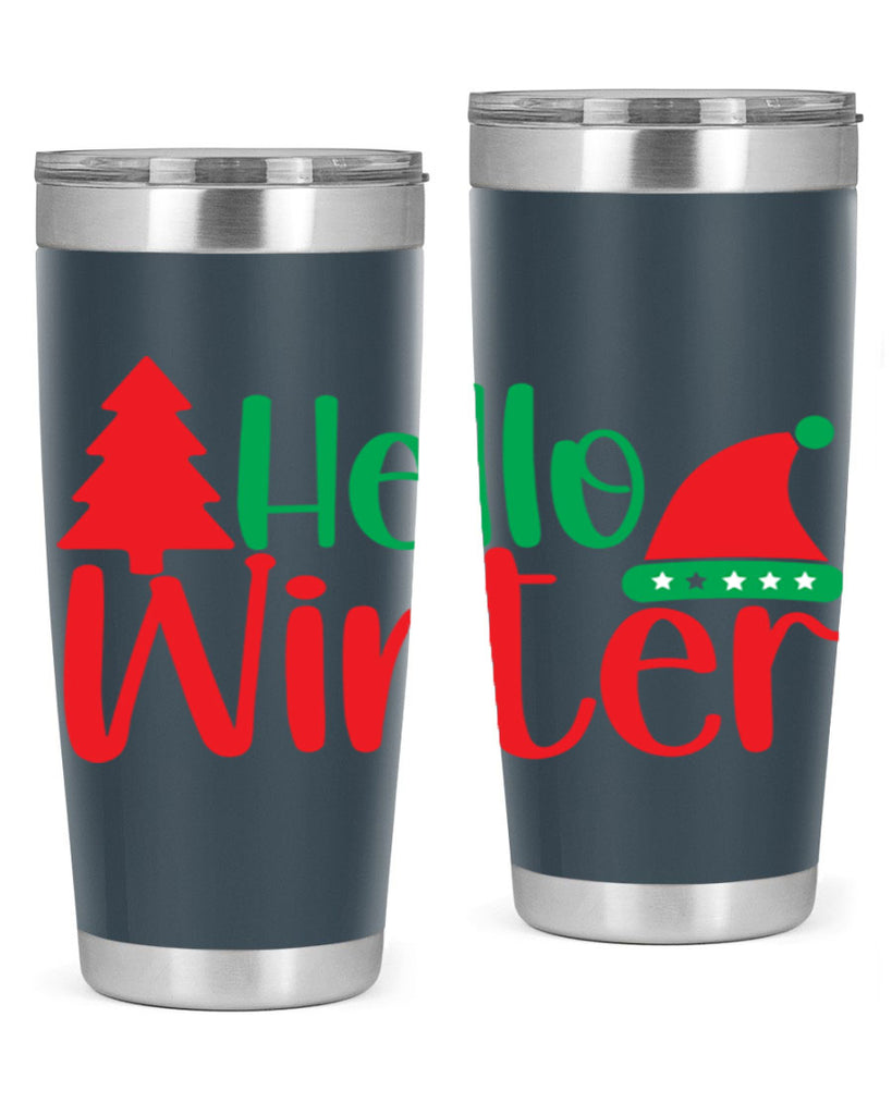 Hello Winter 180#- winter- Tumbler