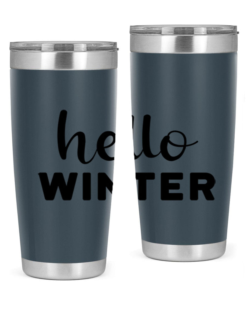 Hello Winter 186#- winter- Tumbler
