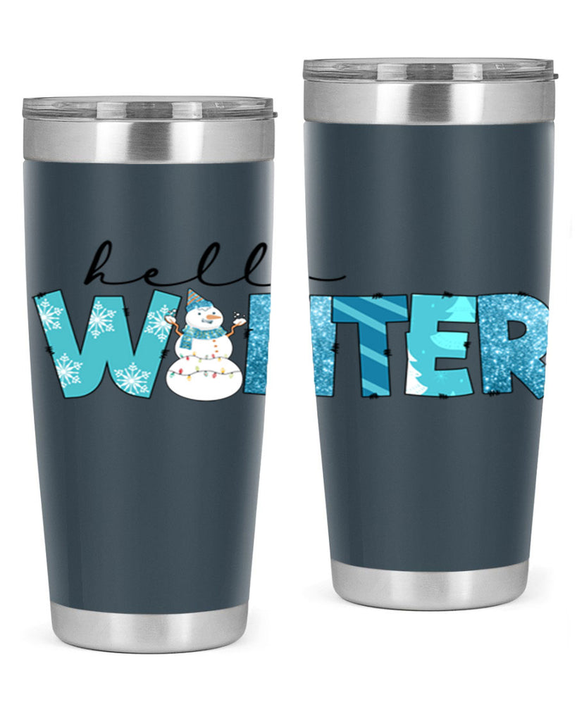 Hello Winter 188#- winter- Tumbler