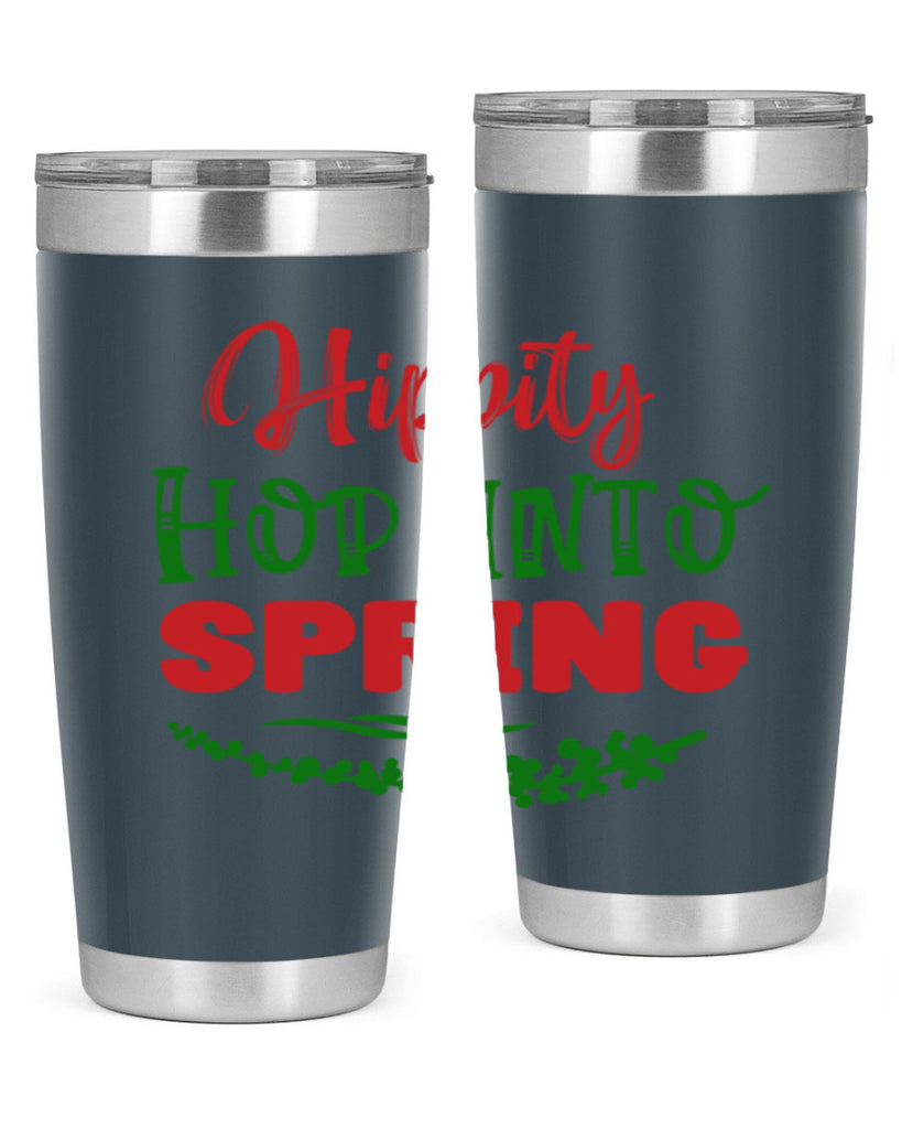 Hippity Hop into Spring 239#- spring- Tumbler