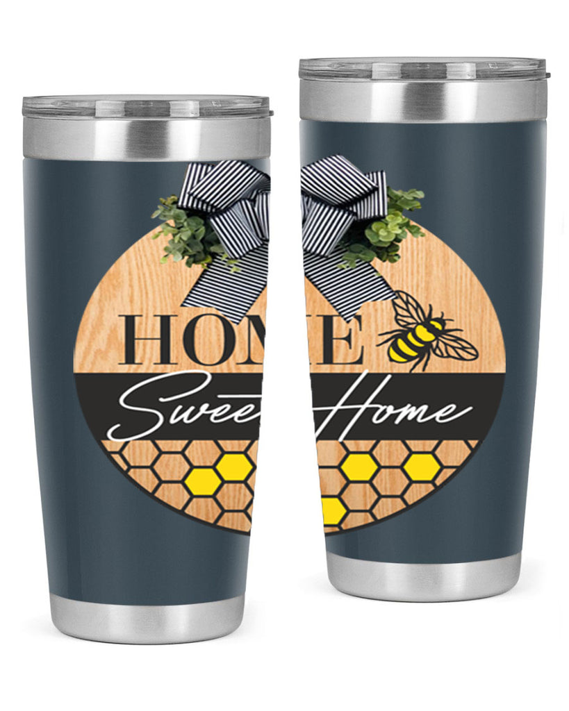 Home Sweet home bee and hive Mockup241#- spring- Tumbler