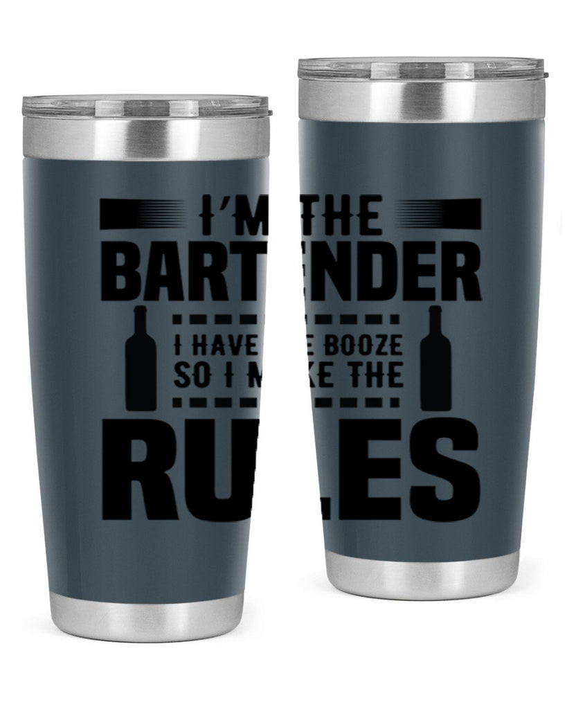I am the Bartender Style 2#- bartender- tumbler