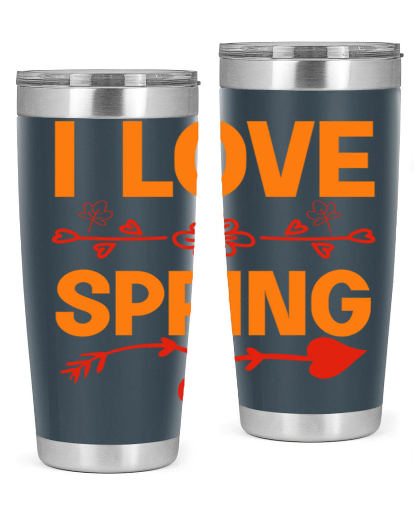 I love spring 271#- spring- Tumbler