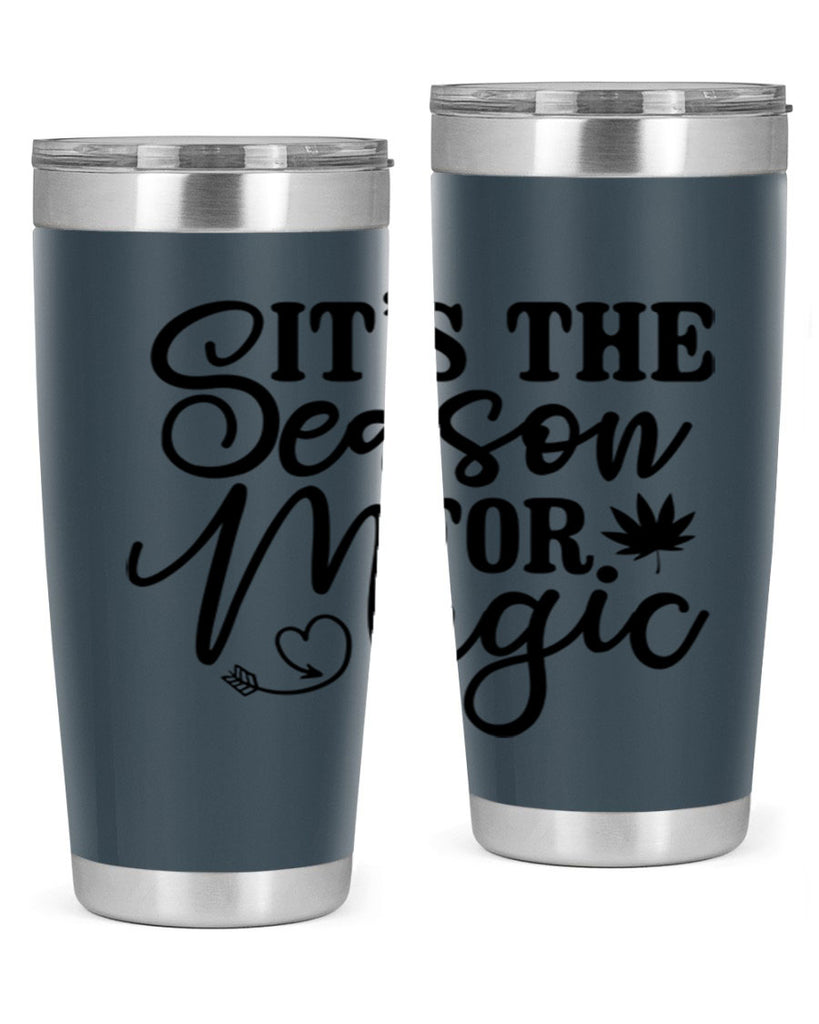 Its The Season For Magic 259#- winter- Tumbler