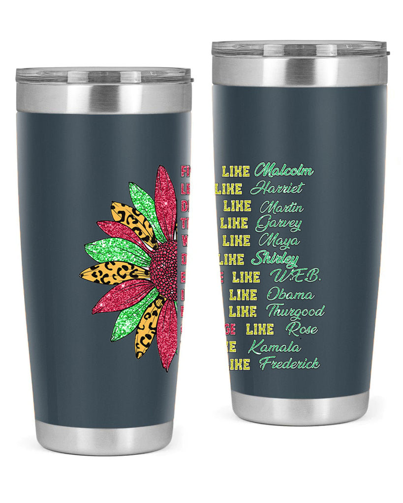 Juneteenth Sunflower Design 17#- Juneteenth- tumbler