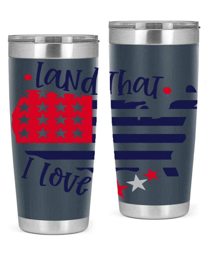 Land That I Love Style 158#- Fourt Of July- Tumbler